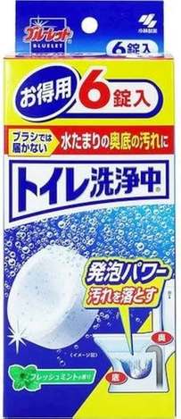 (C2605126)日本 小林製藥  馬桶發泡清潔錠/6入
