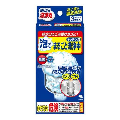 (B2605128)日本 小林製藥 排水口濾網清潔發泡粉 (2盒組)