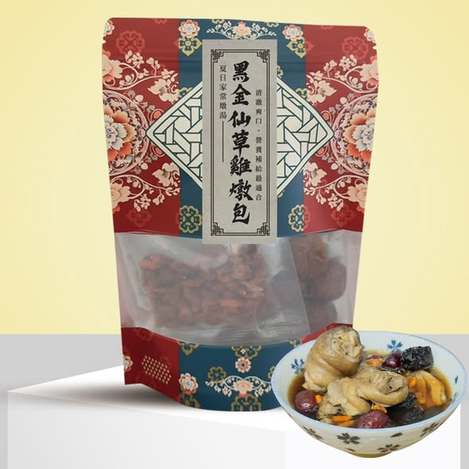 (L2605148)台灣 黑金仙草雞燉包/100gX2 (組)