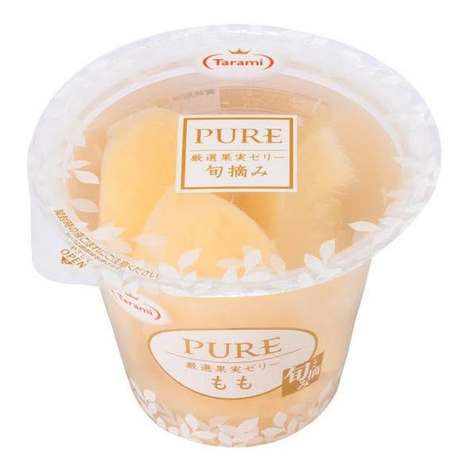 (N2606016)日本 Tarami達樂美 PURE 頂級果實果凍(水蜜桃)/270g