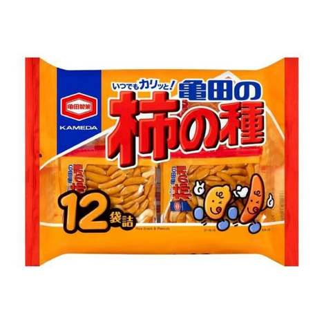(N2606022)日本 龜田柿種米果/12入