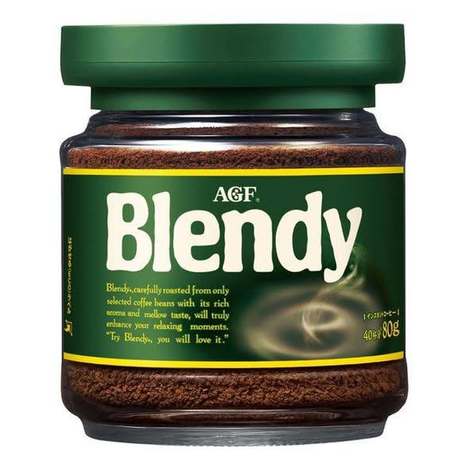 (N2606053)日本 AGF Blendy 濃醇即溶咖啡(綠色)/80g