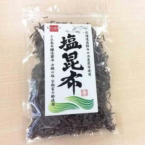 (N2606075)日本 北海道鹽漬白口浜昆布/35g