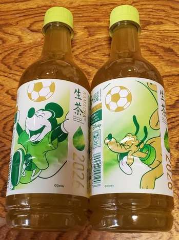 (K2606196)日本 KIRIN 迪士尼世足限定款生茶/525ml×2 (組)