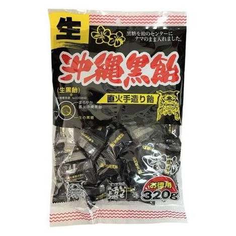 (N2607051)日本 沖繩直火手造黑糖黑飴/320g