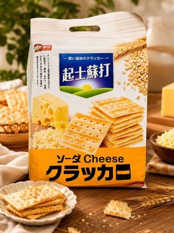 (L2607065)福伯 起士蘇打餅乾/400g