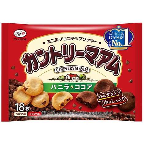 (N2607103) 日本 不二家  鄉村香濃雙味餅乾/180g