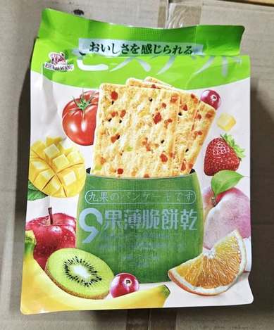 (M2607111)9果纖脆餅乾/154g