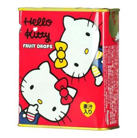 (N2607127)日本佐久間 Hello Kitty 綜合水果糖鐵罐/75g