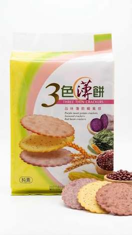  (M2607177) 極纖原萃綜合三色薄餅/205g