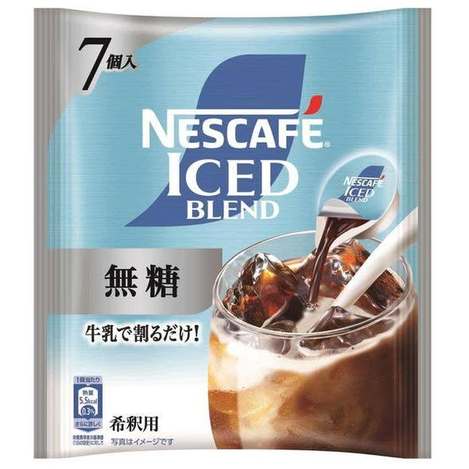 (N2607181)日本 NESCAFÉ雀巢 冰咖啡濃縮球(無糖)/11g×7入