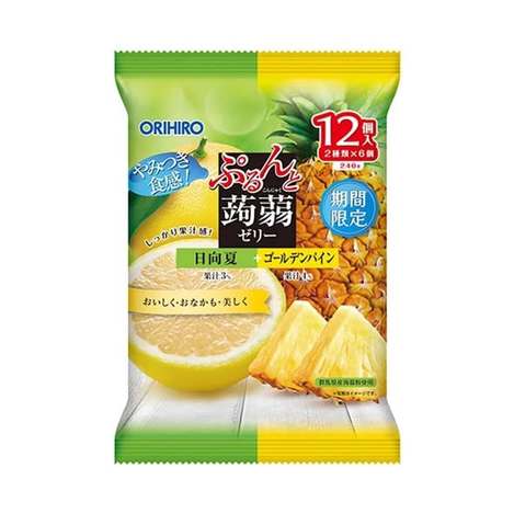 (N2607185)日本 ORIHIRO桔子+鳳梨蒟蒻果凍/240g