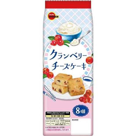 (N2607215)日本 Bourbon北日本 蔓越莓起司蛋糕/8入