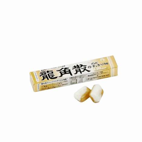 (N2608001)日本 龍角散 蜂蜜牛奶潤喉糖(黃色)/10粒×2 (組)