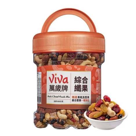 (L2608007)台灣 萬歲牌 綜合纖果/大容量600g