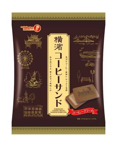 (N2608028)日本寶製橫濱咖啡夾心餅/81g