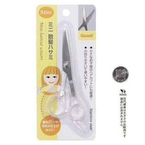(E2608082)日本 ECHO兒童迷你理髮剪/14cm× 2 (組)