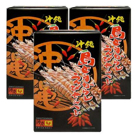 (N2608100)日本 沖繩限定南風堂-辣味鮮蝦餅/27入