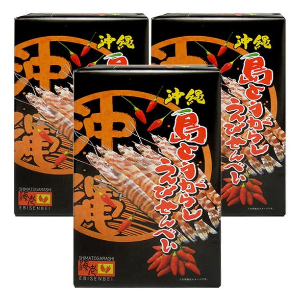 (N2608100)日本 沖繩限定南風堂-辣味鮮蝦餅/27入