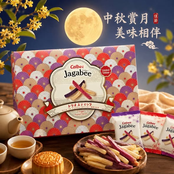 (N2608156)Calbee 加卡比薯條三重奏 原味禮盒(無提袋)/160g
