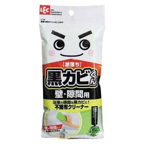 (E2608166)日本 LEC 激落君 浴室黑黴頑垢清潔刷/2個 (組)