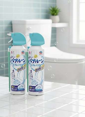 (B2608185)日本 EARTH 馬桶噴嘴泡沫清潔劑/200ml