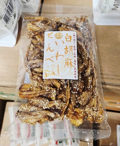 (N2609025)日本 白胡麻甘辛小沙丁魚/80g