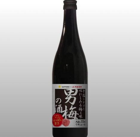 (K2609026)日本 SAPPORO 男梅梅酒/大容量720ml