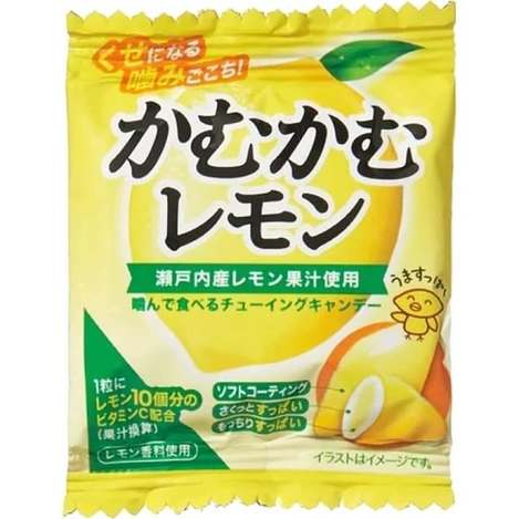 (N2609056)日本 三菱製菓 瀨戶內檸檬脆皮軟糖/50包入
