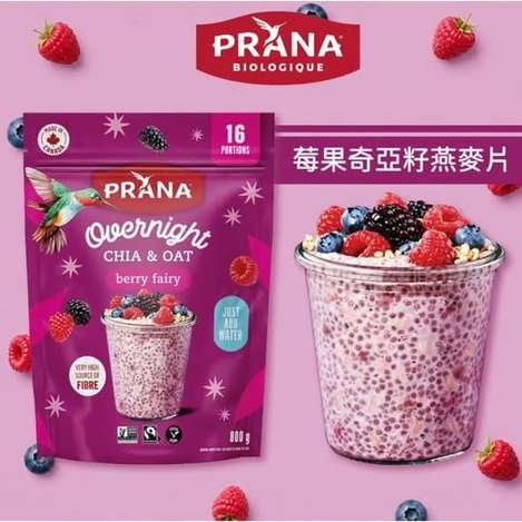 (N2609076)日本 好市多限定 PRANA莓果奇亞籽燕麥片/800g