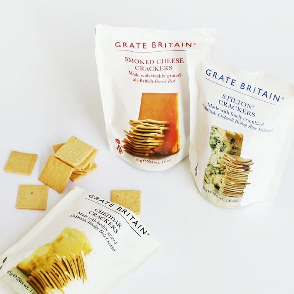 (出清M) GRATE BRITAIN英國乳酪餅乾(煙燻)/45g