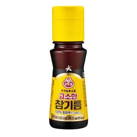 (M2609109)韓國 OTTOGI不倒翁 韓國100%純芝麻油/55ml