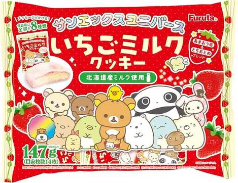 (N2609120)日本 Furuta San-X人氣角色聯名 草莓牛奶餅乾/147g