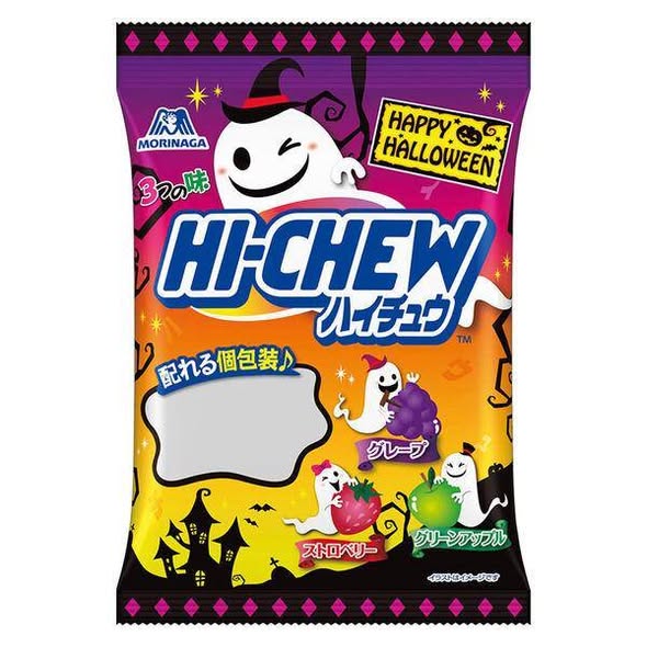 (N2609150)日本森永 HI-CHEW 萬聖節綜合水果軟糖/86g