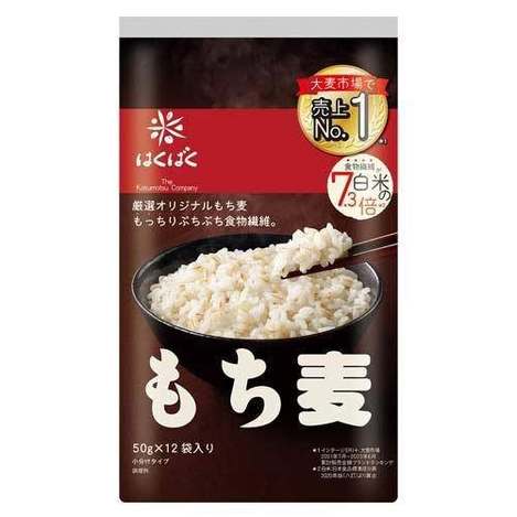 (N2609167)日本 はくばく大麥糯麥飯🌾/600g (50g X 12入)
