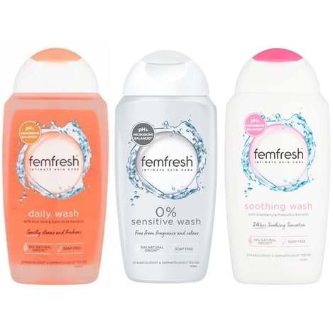 (H2610009)英國 femfresh芳芯 私密潔膚露系列3款/250ml