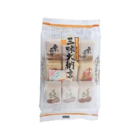 (N2610024)日本 幸福堂 三味大納言最中/145g
