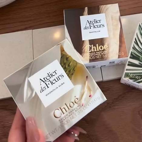 (H2610041)法國 Chloé蔻依 仙境花園系列香氛皂系列2款/100g