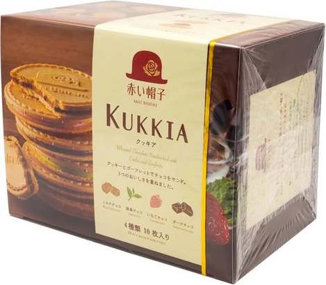(N2610049)日本 高帽子法蘭酥四味/10入