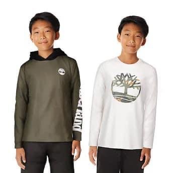 Timberland男大童兩件組