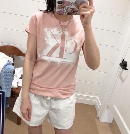 Calvin Klein女大人短T