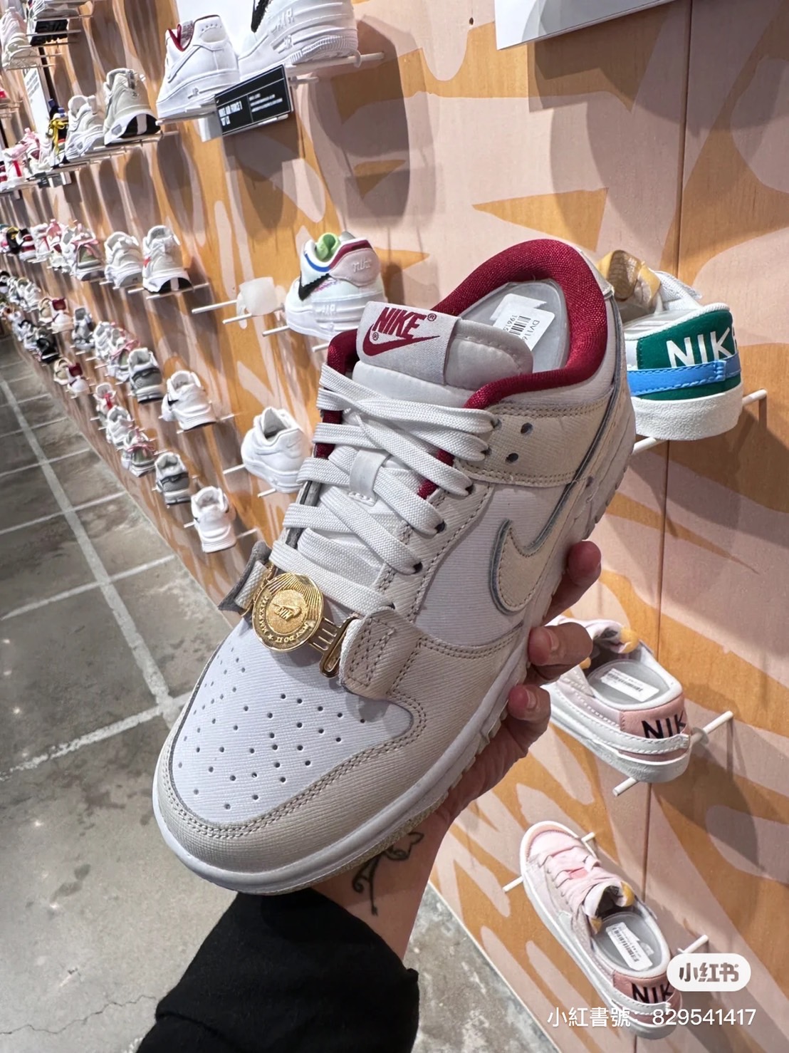 🔥7/1-7/10 年中慶🔥現貨 Nike Dunk Low 金幣奶油白