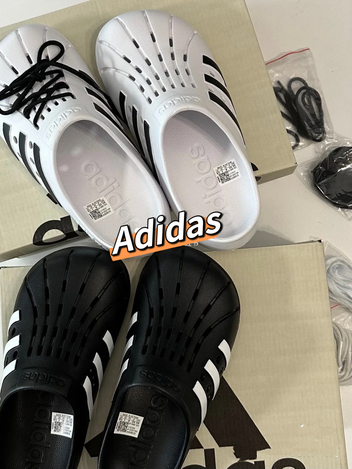 🔥7/1-7/10 年中慶🔥 現貨 ADIDAS懶人洞洞鞋
