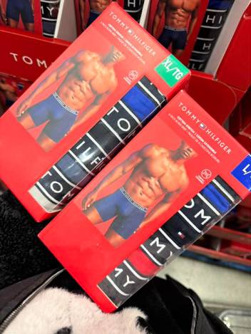 Tommy男士四角內褲四入組