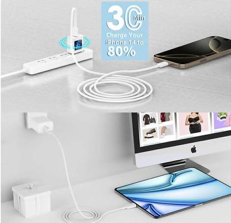 🔌 Linocell 20W PD 快充組（MFi認證 2入組）