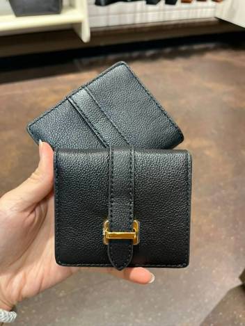 FOSSIL 經典金扣短夾