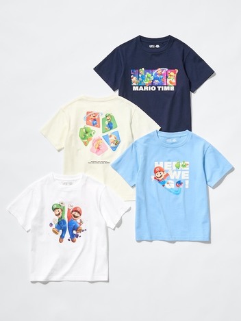 UNIQLO × 瑪利歐聯名兒童T恤