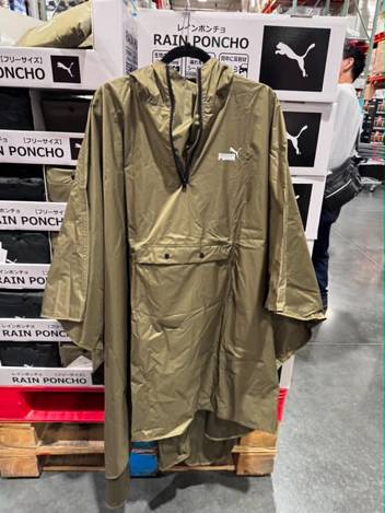  PUMA 機能雨披
