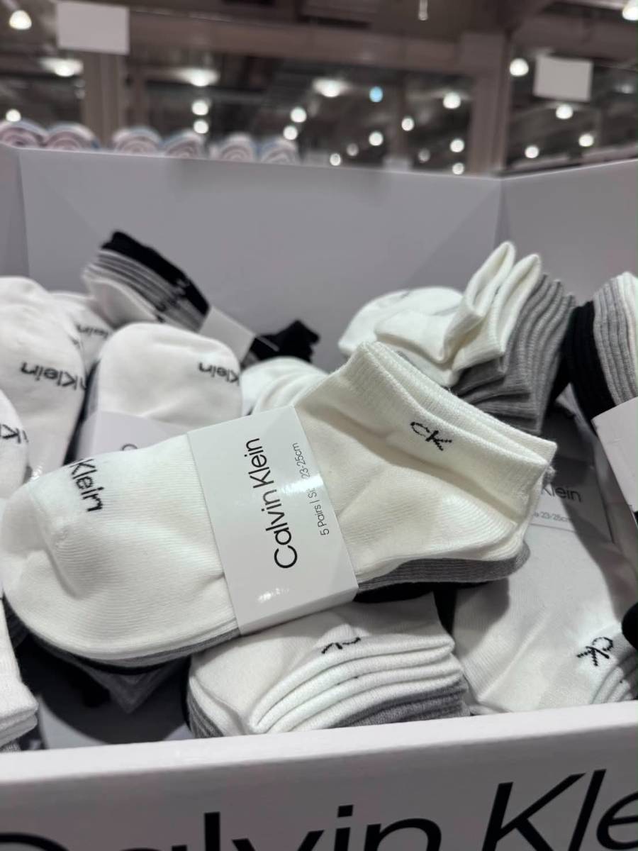 🧦 Calvin Klein 女款短襪 5入組