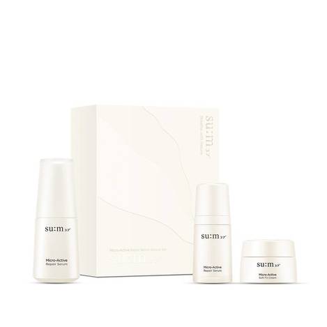 SU:M37 純淨酵能光透微米精華體驗組(精華30ml+精華10ml+乳霜10ml)
